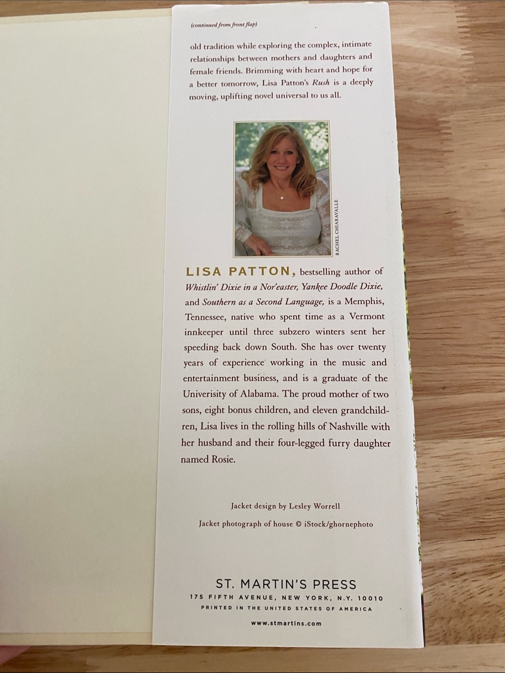 Rush A Novel by Lisa Patton Hardcover Fiction Bestselling Must-Read - Picture 4 of 8